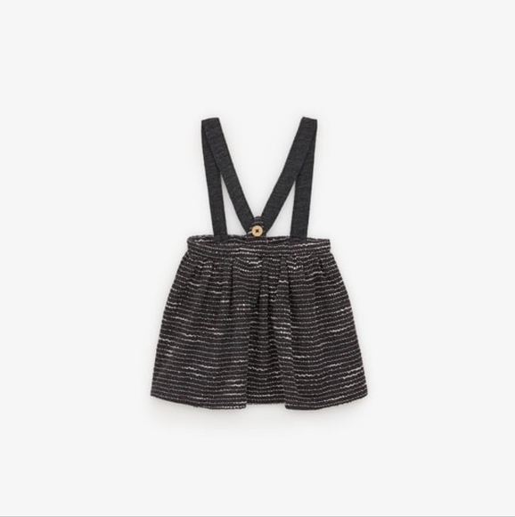 Zara Baby | Textured Weave Skirt With Suspenders - Picture 3 of 3